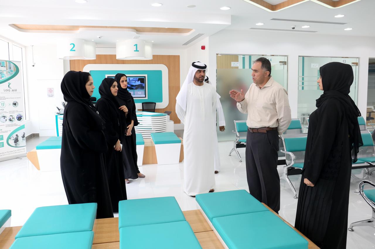 ajman-free-zone-team-visits-laiq-medical-screening-center-to-discuss